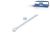 DT Spare Parts 1.25084 Splint, D: 4 mm, L: 45 mm, DIN 94 passend für Multimarken