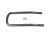 DT Spare Parts 1.25401 U-Bolzen, r: 15 mm, R: 140 mm, M22 x 2,5, LTh: 55 mm, L1: 315 mm, L2: 200 mm, w: 105 mm, 8.8 passend für Scania