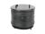DT Spare Parts 1.25859 Luftfederbalg, mit Stahlkolben, D: 260 mm, Dmax: 345 mm, M16 x 1,5, L: 220 mm passend für Scania