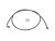 DT Spare Parts 1.28156 Schlauchleitung, Fahrerhauskippung, D: 8,3 mm, M12 x 1,5, M12 x 1,5, L: 1440 mm, L1: 1430 mm, 400 bar passend für Scania