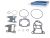 DT Spare Parts 1.31067 Dichtsatz, Ölreiniger passend für Scania