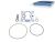 DT Spare Parts 1.31261 Dichtsatz, Kraftstoffpumpe passend für Scania