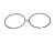DT Spare Parts 1.33240 Dichtringsatz, Abgaskrümmer, d: 47,6 mm, D: 52 mm, S: 2,3 mm passend für Scania
