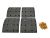 DT Spare Parts 1.35007 Trommelbremsbelagsatz, Achssatz, W: 254 mm, S: 19 mm passend für Multimarken