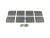 DT Spare Parts 1.35050 Trommelbremsbelagsatz, Achssatz, W: 254 mm, S: 19 mm passend für Scania