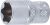 Steckschlüssel-Einsatz Super Lock | Antrieb Innenvierkant 6,3 mm (1/4