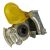 Kupplungskopf Automatik, gelb (Bremse), M16 x 1,5 240542046 Suer