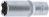 Steckschlüssel-Einsatz Super Lock, tief | Antrieb Innenvierkant 10 mm (3/8