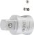 Gleitgriff-Adapter für Verlängerungen | Abtrieb Außenvierkant 20 mm (3/4