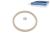DT Spare Parts 2.10055 Dichtring, Filz, d: 85,7 mm, D: 98,5 mm, S: 4 mm passend für Volvo