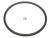 DT Spare Parts 2.10073 Zahnkranz, d: 450 mm, D: 492 mm, 153 teeth passend für Multimarken