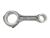 DT Spare Parts 2.10342 Pleuelstange, gerader Kopf, d1: 55 mm, d2: 96,8 mm, L: 275 mm passend für Volvo