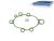 DT Spare Parts 2.12502 Dichtung, Kraftstoffpumpe passend für Multimarken