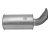 DT Spare Parts 2.14534 Schalldämpfer, D: 252 mm, L: 725 mm passend für Volvo