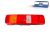 DT Spare Parts 2.24417 Rückleuchte, links, mit Kennzeichenleuchte, 24 V, Lb: 152 mm, M8, LTh: 20 mm, L: 500 mm, H: 130 mm, T: 90 mm passend für Volvo
