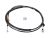 DT Spare Parts 2.32916 Kabelzug, Schaltung, L: 4040 mm passend für Volvo