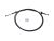 DT Spare Parts 2.32947 Kabelzug, Schaltung, L: 3085 mm passend für Volvo