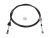 DT Spare Parts 2.33327 Kabelzug, Schaltung, L: 3235 mm passend für Volvo