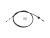 DT Spare Parts 2.33345 Kabelzug, Schaltung, L: 3035 mm passend für Volvo