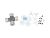 DT Spare Parts 2.34000 Zapfenkreuz, D: 44 mm, L: 126 mm passend für Multimarken