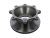 DT Spare Parts 2.40343 Bremsscheibe, D: 322 mm, 8 bores, P: 275 mm, S: 30 mm passend für Volvo