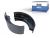 DT Spare Parts 2.40376 Bremsbackensatz, verstärkte Ausführung, D: 410 mm, b: 7 mm, W: 175 mm, S: 8 mm passend für Volvo