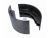DT Spare Parts 2.40377 Bremsbackensatz, verstärkte Ausführung, D: 410 mm, b: 7 mm, W: 200 mm, S: 8 mm passend für Multimarken