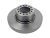 DT Spare Parts 2.40558 Bremsscheibe, D: 375 mm, 14 bores, P: 138 mm, 14,6, d: 105,6 mm, H: 115,8 mm, S: 45 mm passend für Volvo