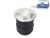 DT Spare Parts 2.62498 Luftfederbalg, mit Stahlkolben, D: 228 mm, Dmax: 261 mm, M16 x 1,5, L: 250 mm passend für Volvo