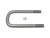 DT Spare Parts 2.62935 U-Bolzen, M24 x 3, LTh: 60 mm, L: 230 mm, w: 97,5 mm, 10.9 passend für Multimarken