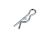DT Spare Parts 2.65125 Federstecker, D: 2,2 mm, L: 35 mm passend für Multimarken