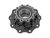 DT Spare Parts 2.65236 Radnabe, mit Lager, mit ABS Ring, d1: 160 mm, d2: 160 mm, D: 380 mm, 10 bores, b: 22 mm, H: 165 mm passend für Volvo