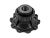DT Spare Parts 2.65243 Radnabe, mit Lager, ohne ABS Ring, d1: 125 mm, d2: 125 mm, D: 383 mm, 10 bores, b: 25 mm, H: 165,5 mm passend für Multimarken