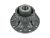 DT Spare Parts 2.65249 Radnabe, mit Lager, d1: 110 mm, d2: 110 mm, D: 383,5 mm, 10 bores, b: 27,2 mm, H: 160 mm passend für Volvo