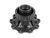 DT Spare Parts 2.65272 Radnabe, ohne Lager, d1: 110 mm, d2: 110 mm, D: 383,5 mm, 10 bores, b: 27,2 mm, H: 160 mm passend für Volvo