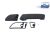 DT Spare Parts 2.72327 Türgriff, komplett, links, schwarz passend für Volvo