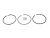 DT Spare Parts 2.90085 Kolbenringsatz, D: 130,2 mm passend für Volvo