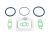 DT Spare Parts 2.91164 Dichtsatz, Turbolader passend für Volvo
