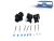 DT Spare Parts 2.92601 Reparatursatz, Stecker, ?: 90 °, 7 poles passend für Multimarken
