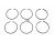 DT Spare Parts 2.94036 Kolbenringsatz, D: 85,5 mm passend für Volvo