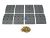 DT Spare Parts 2.94052 Trommelbremsbelagsatz, Achssatz, W: 150 mm, S: 18,4 mm passend für Multimarken