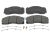 DT Spare Parts 2.94071 Scheibenbremsbelagsatz, W: 250 mm, S: 30 mm, H: 111 mm passend für Multimarken