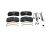 DT Spare Parts 2.94099 Scheibenbremsbelagsatz, mit Verschleißanzeiger, W: 210 mm, S: 30 mm, H: 93 mm passend für Multimarken