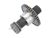 DT Spare Parts 2.94324 Reparatursatz, Bremssattel, rechts passend für Multimarken