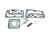 DT Spare Parts 2.94472 Reparatursatz, Kompressor passend für Volvo