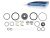 DT Spare Parts 2.94506 Reparatursatz, Fußbremsventil passend für Multimarken