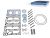 DT Spare Parts 2.94595 Reparatursatz, Kompressor passend für Multimarken