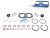 DT Spare Parts 2.94727 Reparatursatz, Modulatorventil passend für Volvo