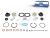 DT Spare Parts 2.94728 Reparatursatz, Modulatorventil passend für Volvo