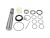 DT Spare Parts 2.95001 Achsschenkelbolzensatz, D1: 50 mm, D2: 38 mm, M36 x 1,5, L: 251,5 mm passend für Volvo